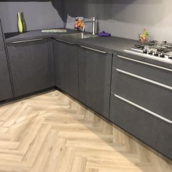 Gelasta City Visgraat 5700 Smoked Oak Light rigid click pvc