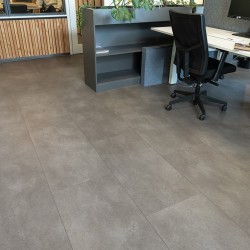Floer Tegel Click PVC - Hasseberg Antraciet 3718 click pvc