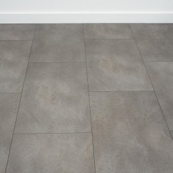 Floer Tegel Click PVC - Hasseberg Antraciet 3718 click pvc