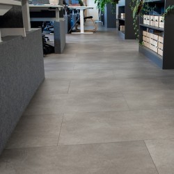 Floer Tegel Click PVC - Hasseberg Antraciet 3718 click pvc
