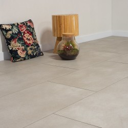 Floer Tegel Click PVC - Tankenberg Leemgrijs 3719 click pvc
