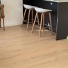 Floer Bossen PVC - Waterloopbos Lichtbruin Eiken dryback pvc