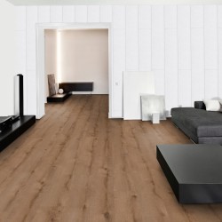 Floer Bossen PVC - Voorsterbos Donker Eiken dryback pvc
