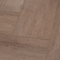 Floer Visgraat Click PVC - Waal Cognacbruin click pvc