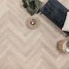 Floer Visgraat PVC - Puur Eiken dryback pvc
