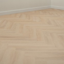 Floer Visgraat PVC - Onbehandeld Eiken dryback pvc