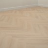 Floer Visgraat PVC - Onbehandeld Eiken dryback pvc