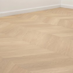 Floer Hongaarse Punt PVC - Natuur Eiken dryback pvc