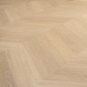 Floer Hongaarse Punt PVC - Natuur Eiken dryback pvc
