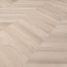 Floer Hongaarse Punt PVC - Onbehandeld Eiken dryback pvc