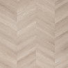 Floer Hongaarse Punt PVC - Onbehandeld Eiken dryback pvc