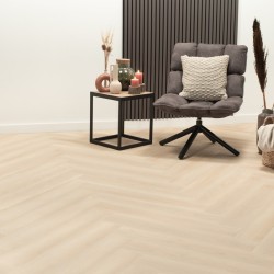 Floer Walvisgraat Click PVC - Balein Beige click pvc