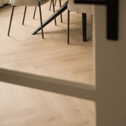 Floer Walvisgraat Click PVC - Bryde Bruin click pvc