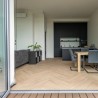 Floer Walvisgraat Click PVC - Gaia Grijsbeige click pvc