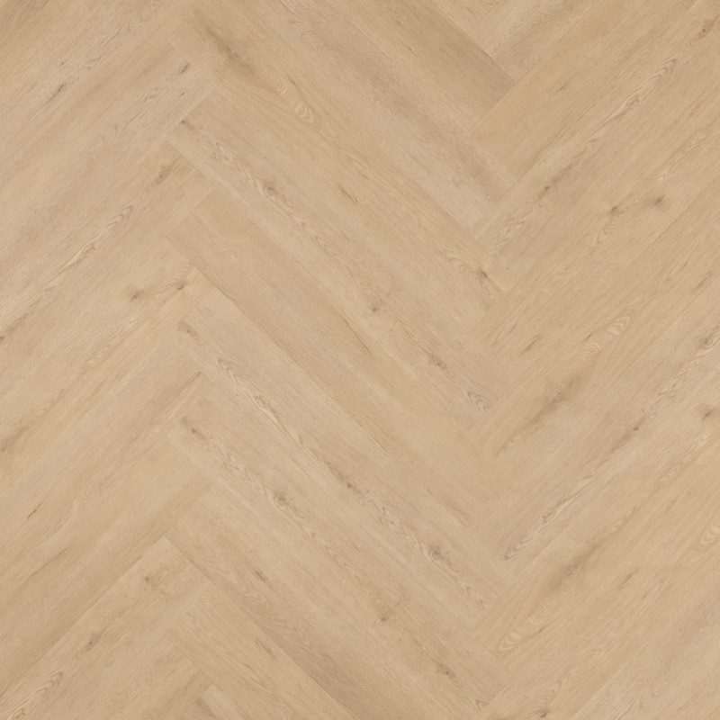Floer Walvisgraat Click PVC - Gaia Grijsbeige click pvc