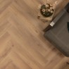 Floer Walvisgraat Click PVC - Narwal Nootbruin click pvc