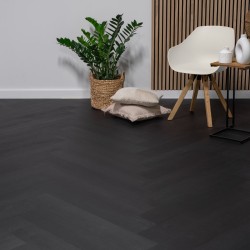 Floer Walvisgraat Click PVC - Zwaardvis Zwart click pvc