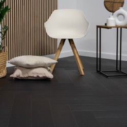 Floer Walvisgraat Click PVC - Zwaardvis Zwart click pvc