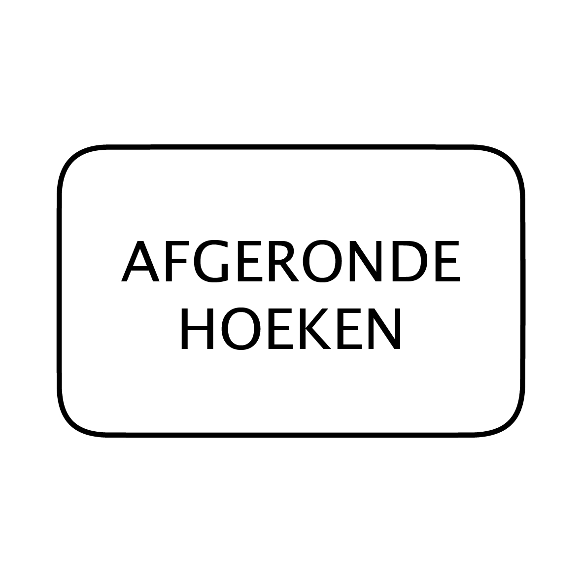Afgeronde hoeken