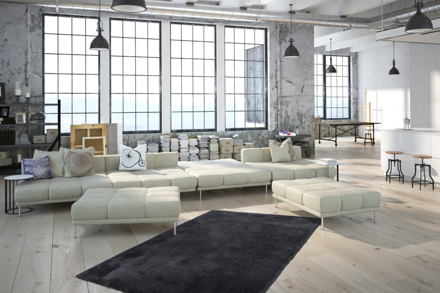 Vloerkleed Velvet – Graphite VEL 500